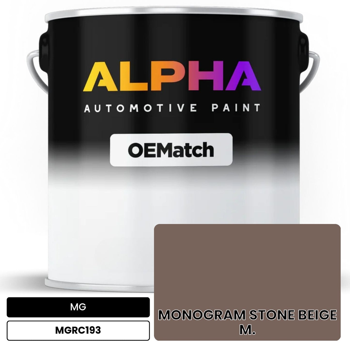 MG MONOGRAM STONE BEIGE M. MGRC193 OEMatch Basecoat