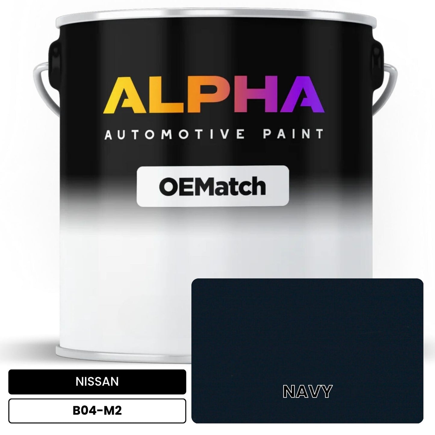 NISSAN NAVY B04-M2 OEMatch Basecoat