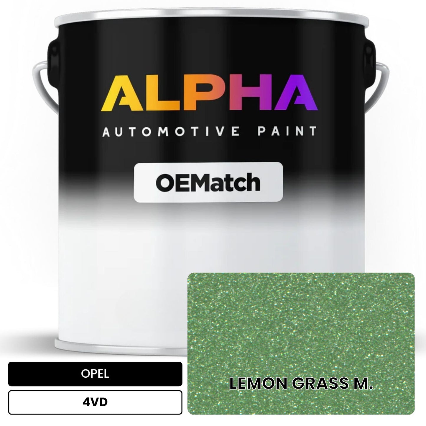 OPEL LEMON GRASS M. 4VD OEMatch Basecoat