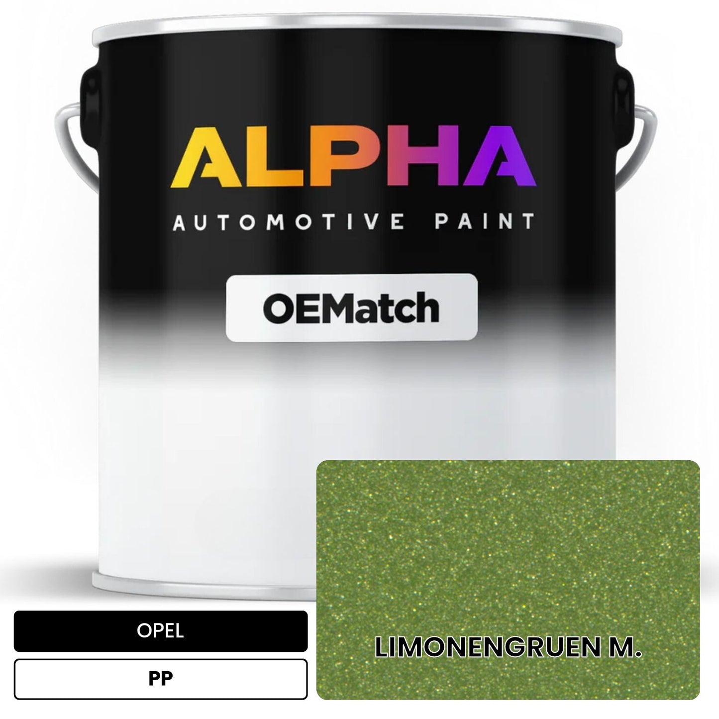 OPEL LIMONENGRUEN M. PP OEMatch Basecoat