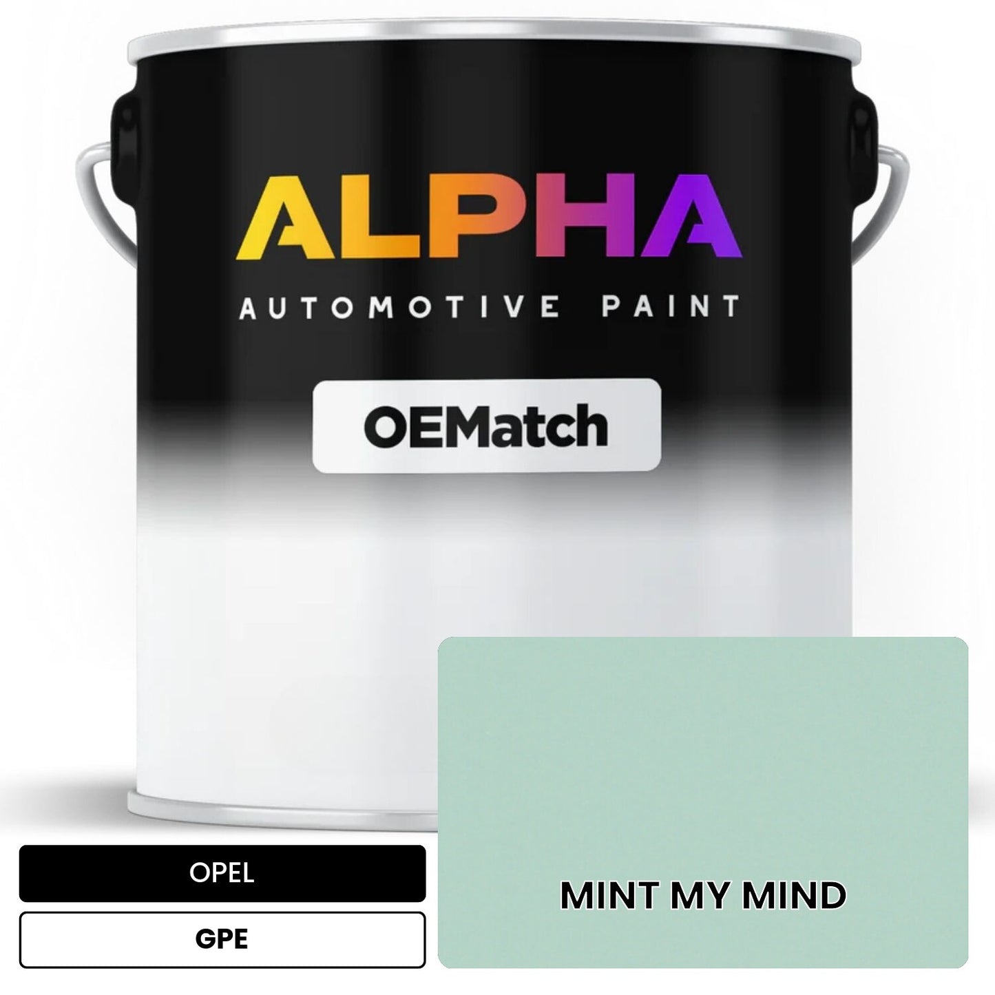 OPEL MINT MY MIND GPE OEMatch Basecoat