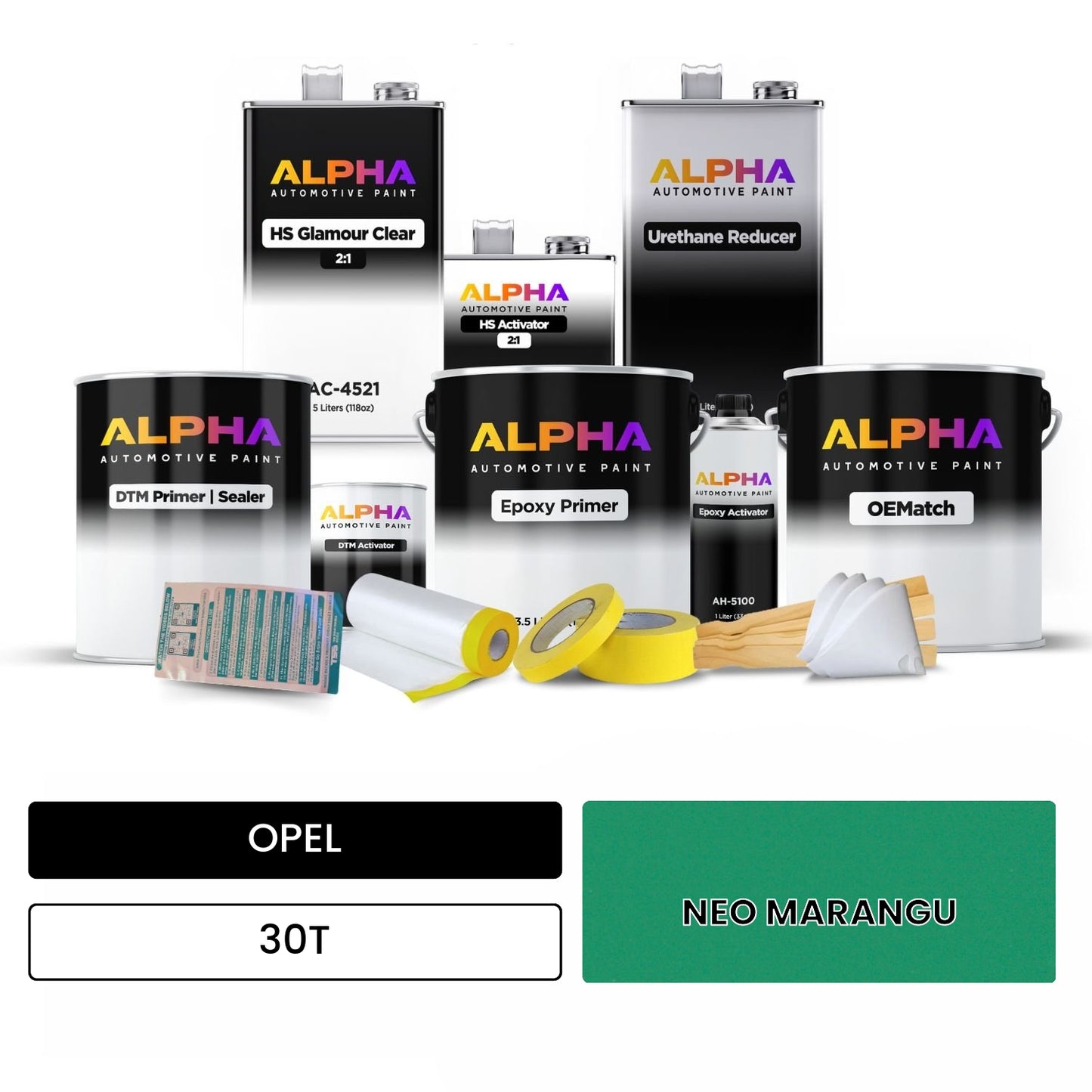 OPEL NEO MARANGU 30T OEMatch Vehicle Paint Kit