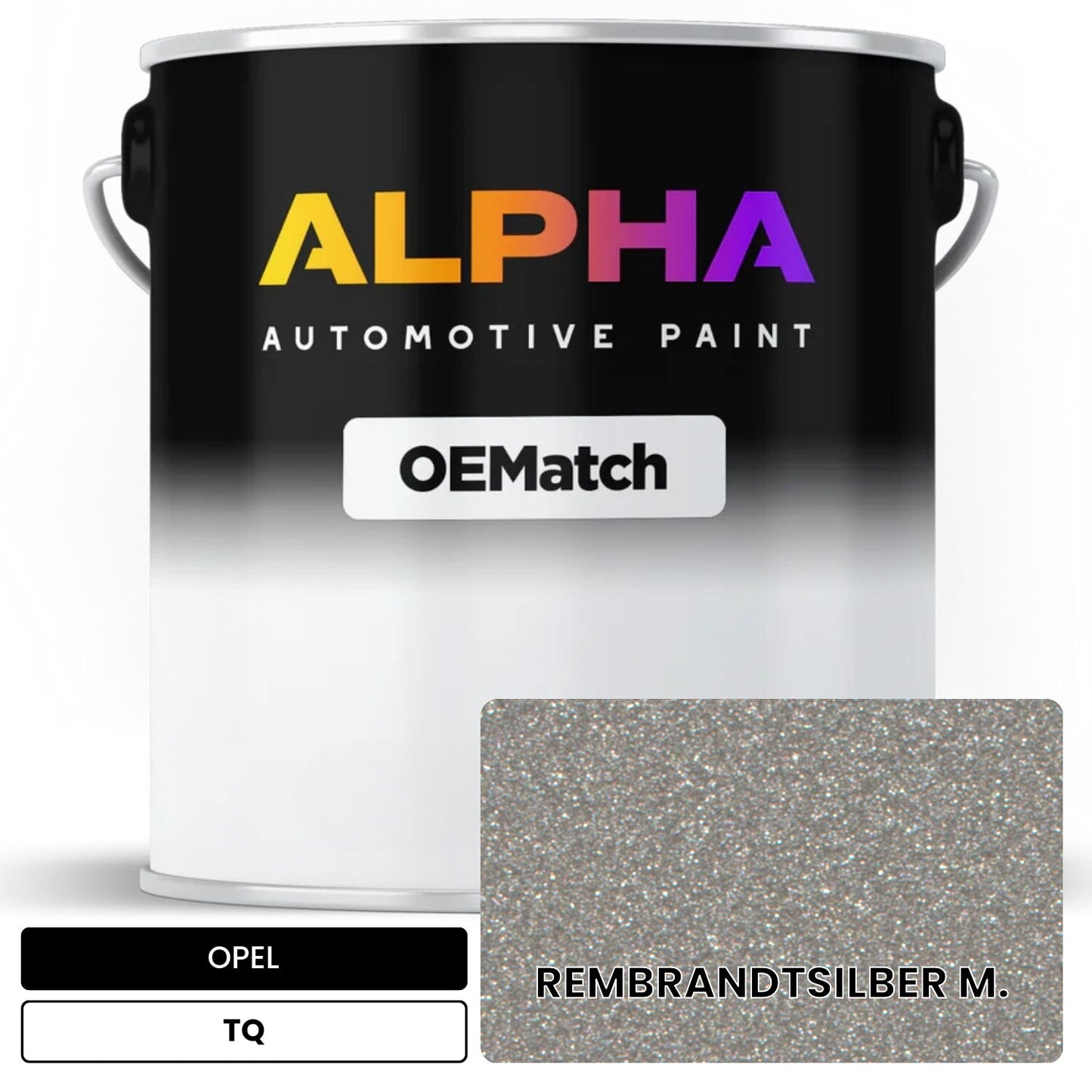 OPEL REMBRANDTSILBER M. TQ OEMatch Basecoat