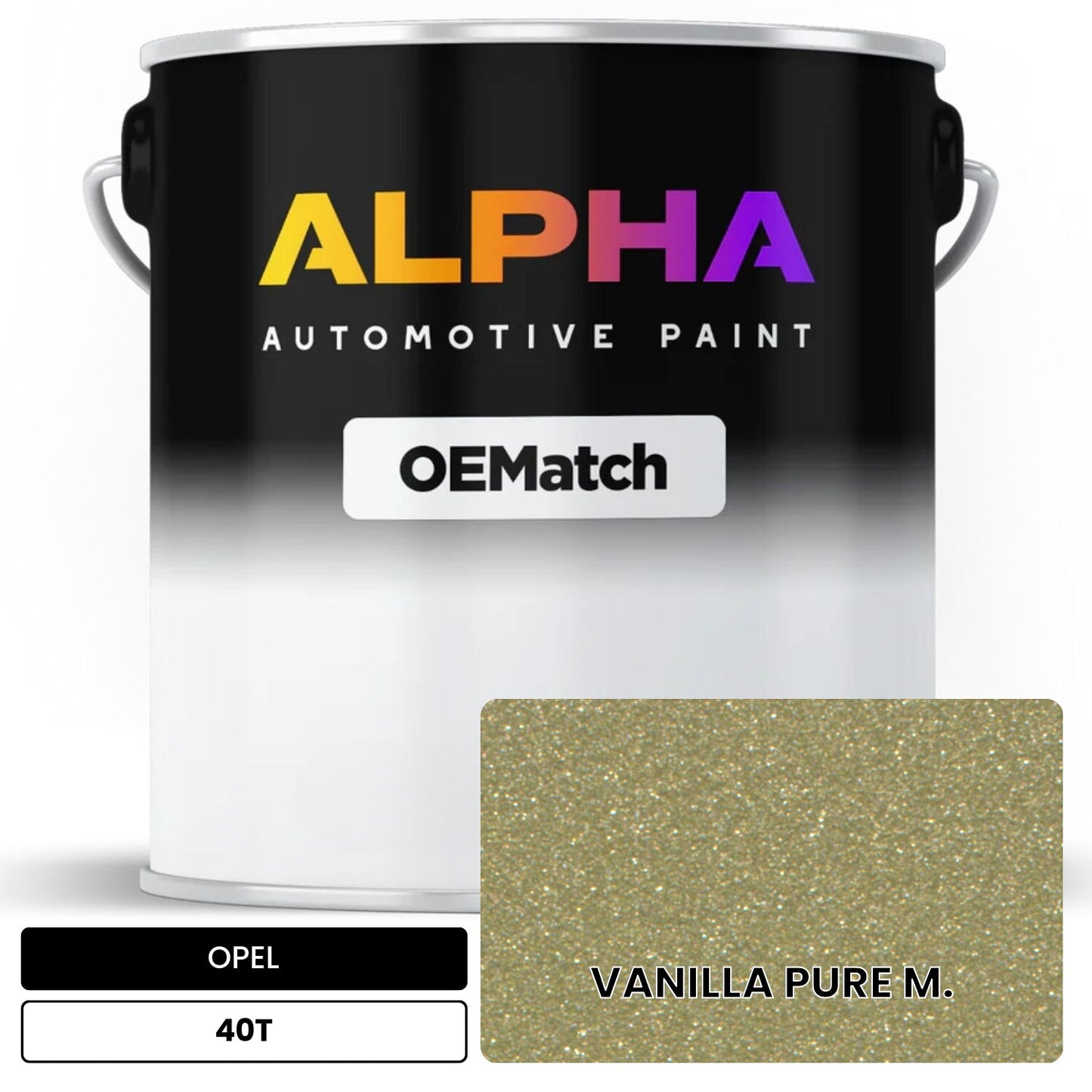 OPEL VANILLA PURE M. 40T OEMatch Basecoat