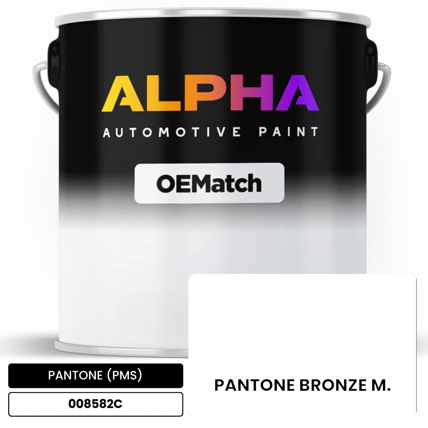 PANTONE (PMS) PANTONE BRONZE M. 008582C OEMatch Basecoat