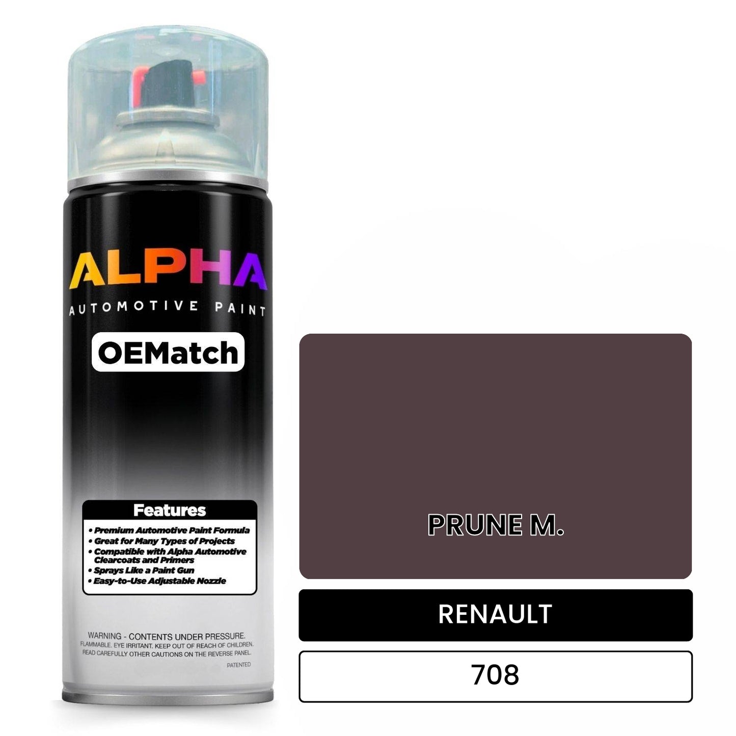 RENAULT PRUNE M. 708 OEMatch Spraycan