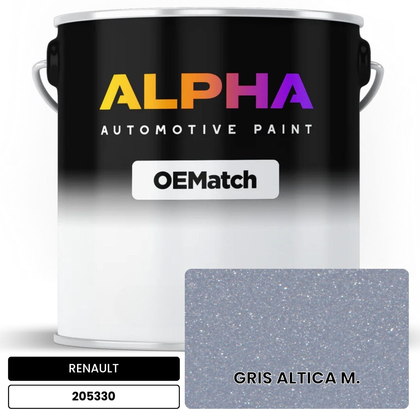 RENAULT GRIS ALTICA M. 205330 OEMatch Basecoat