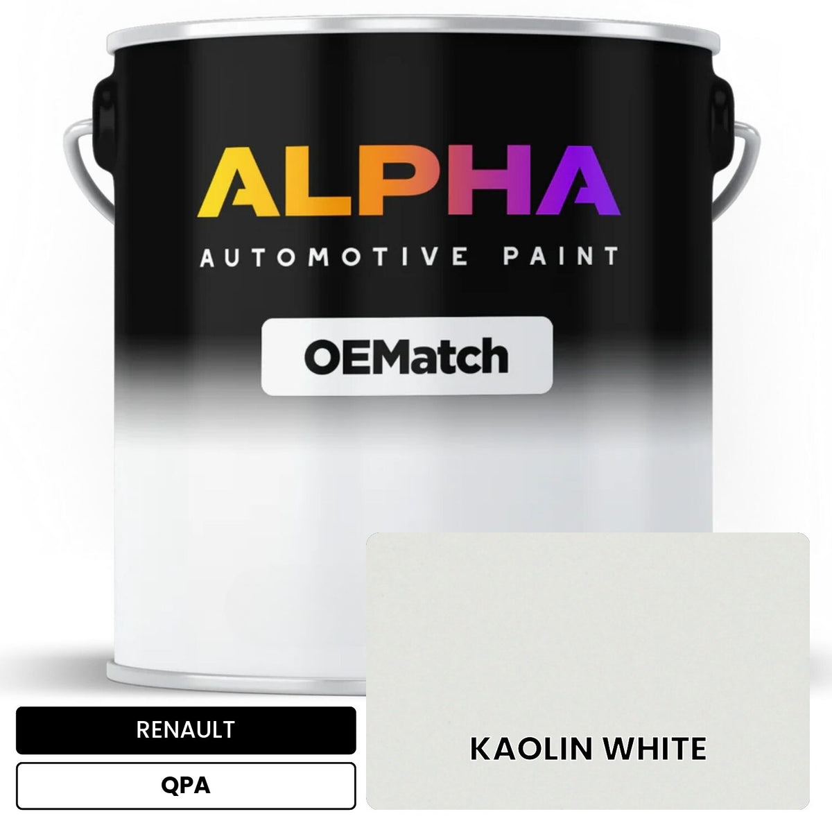RENAULT KAOLIN WHITE QPA OEMatch Basecoat