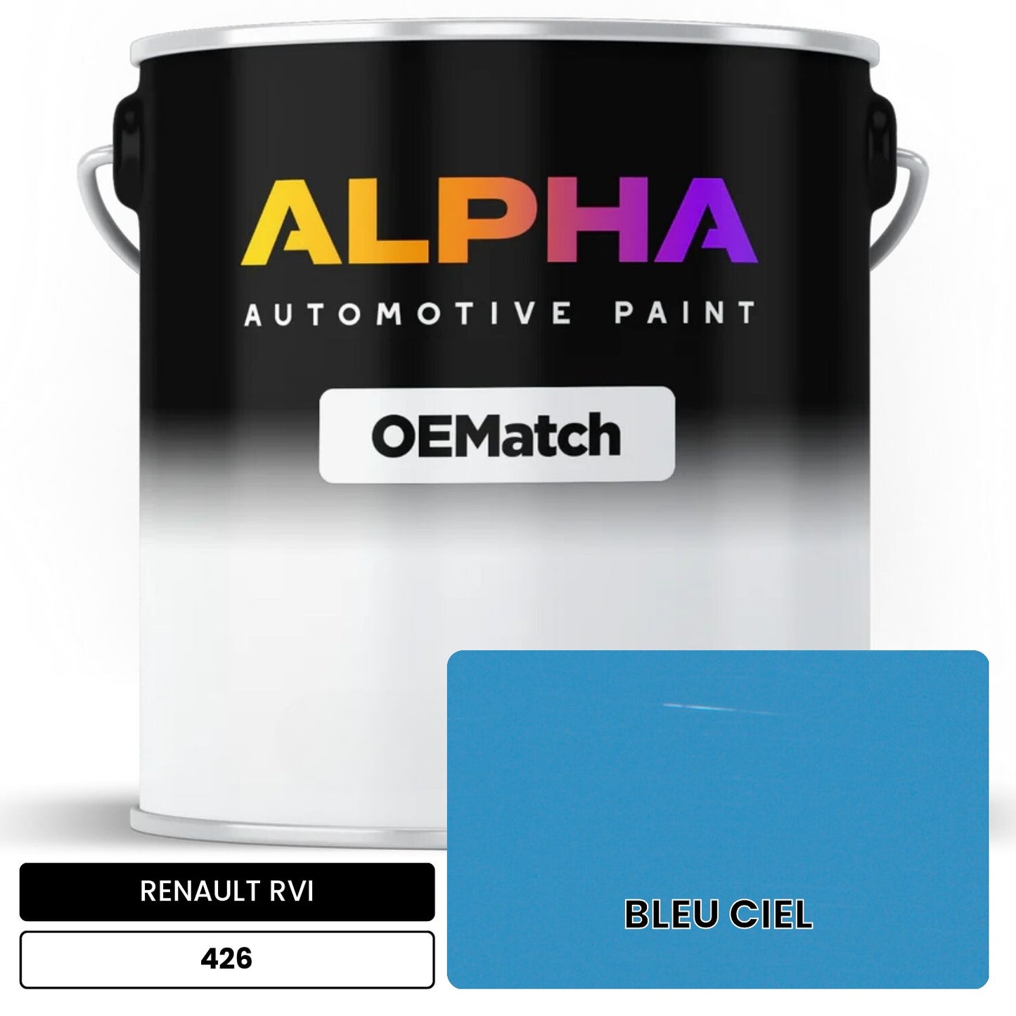RENAULT RVI BLEU CIEL 426 OEMatch Basecoat