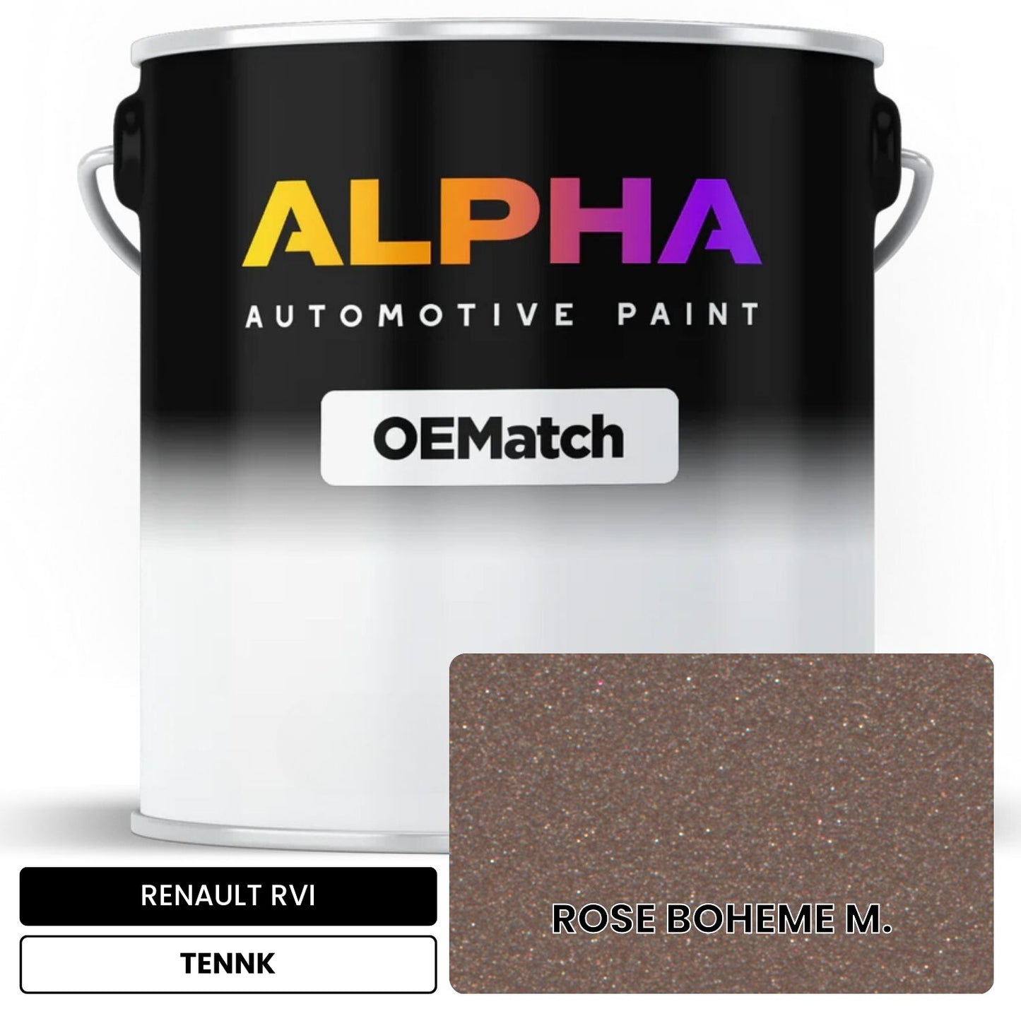 RENAULT RVI ROSE BOHEME M. TENNK OEMatch Basecoat