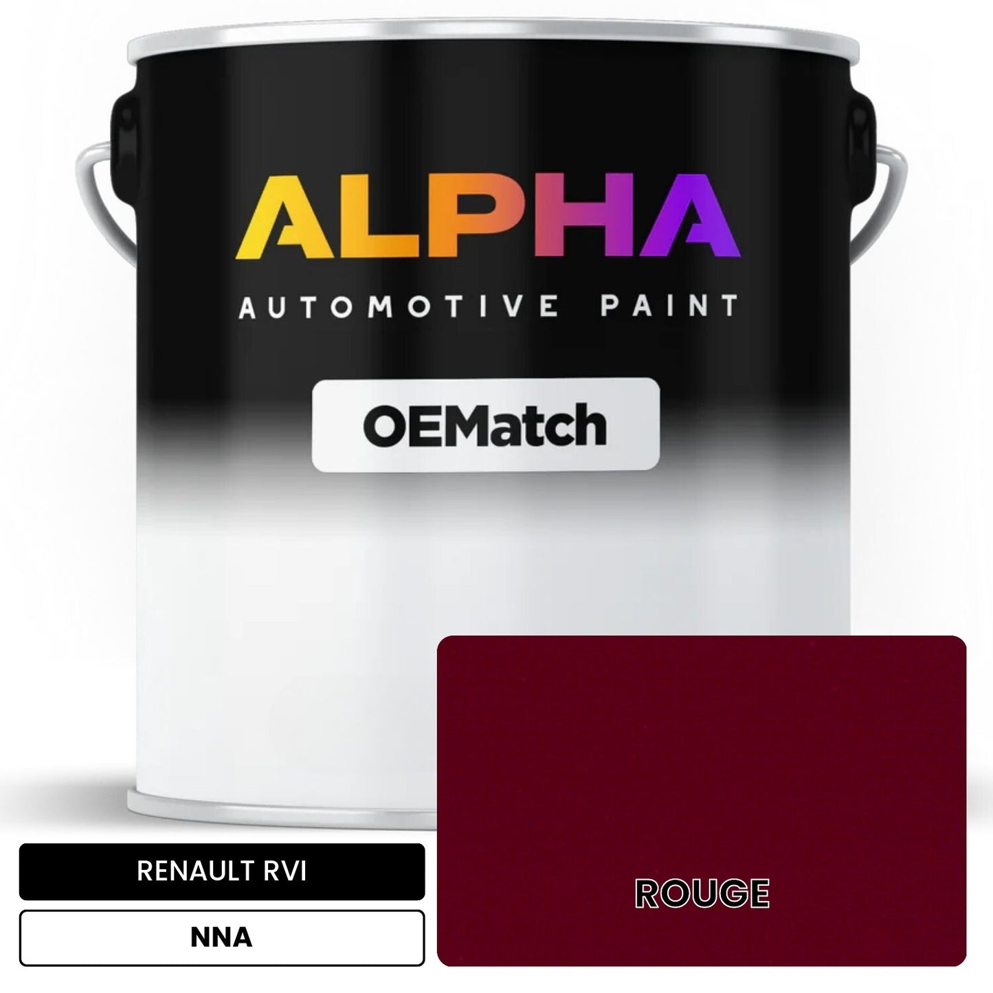 RENAULT RVI ROUGE NNA OEMatch Basecoat