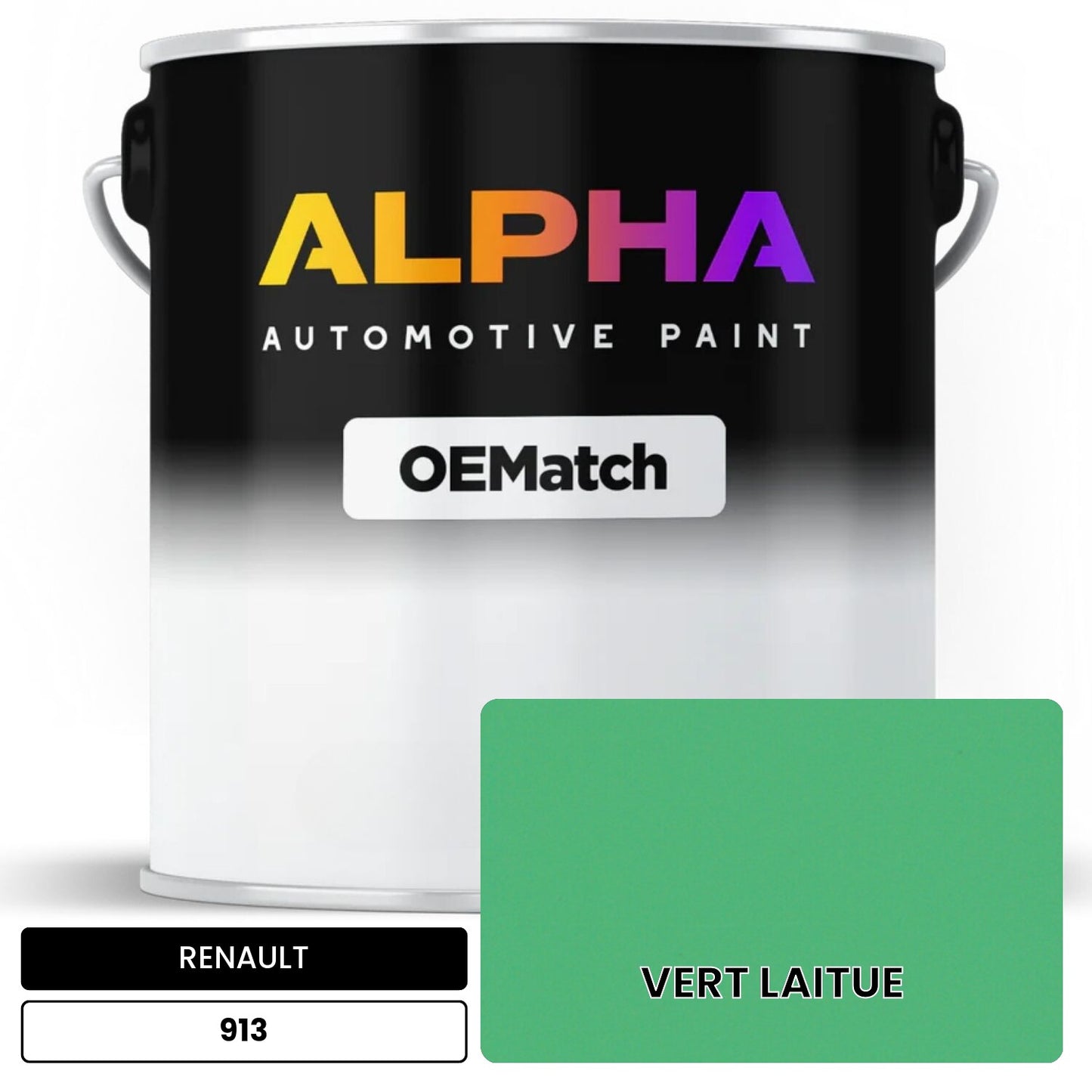 RENAULT VERT LAITUE 913 OEMatch Basecoat