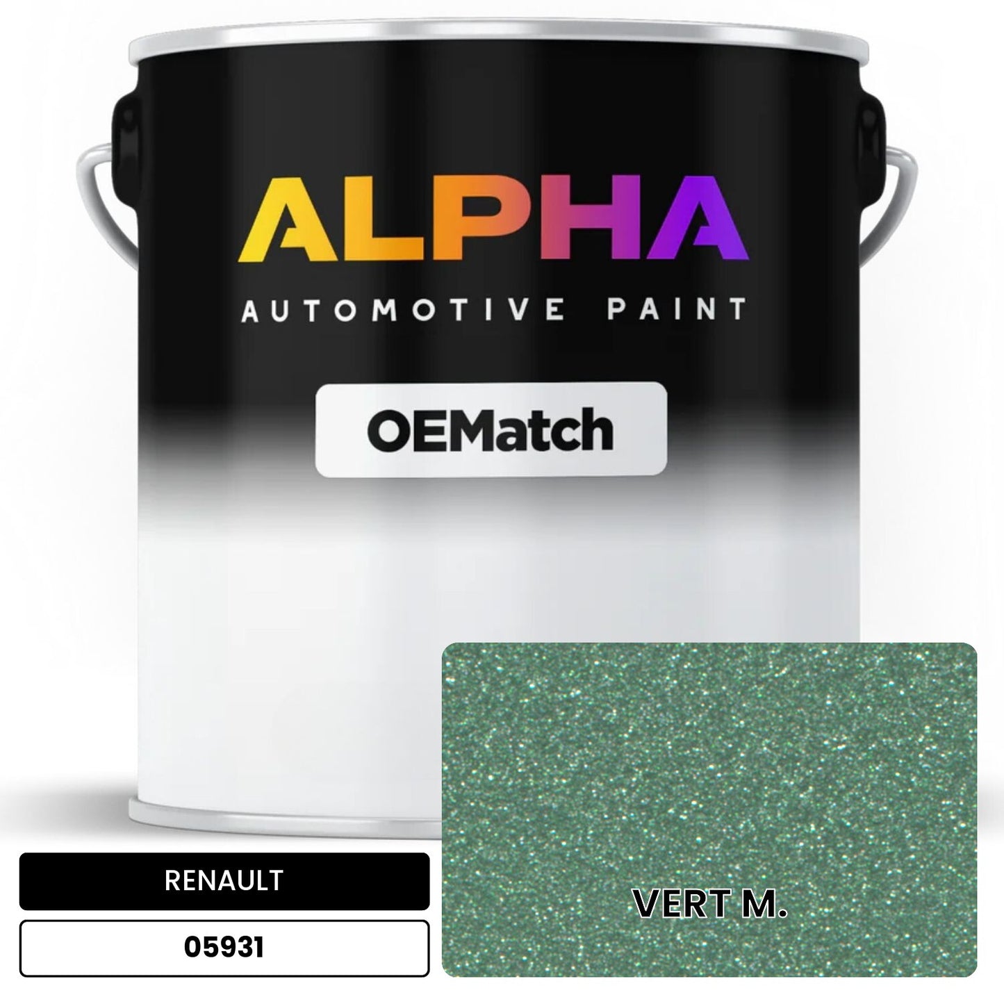 RENAULT VERT M. 05931 OEMatch Basecoat