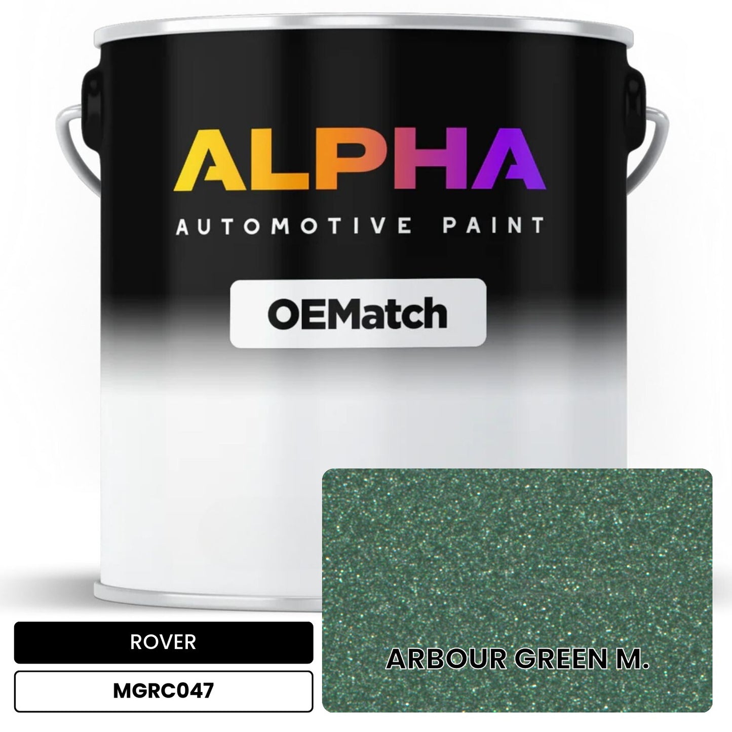 ROVER ARBOUR GREEN M. MGRC047 OEMatch Basecoat