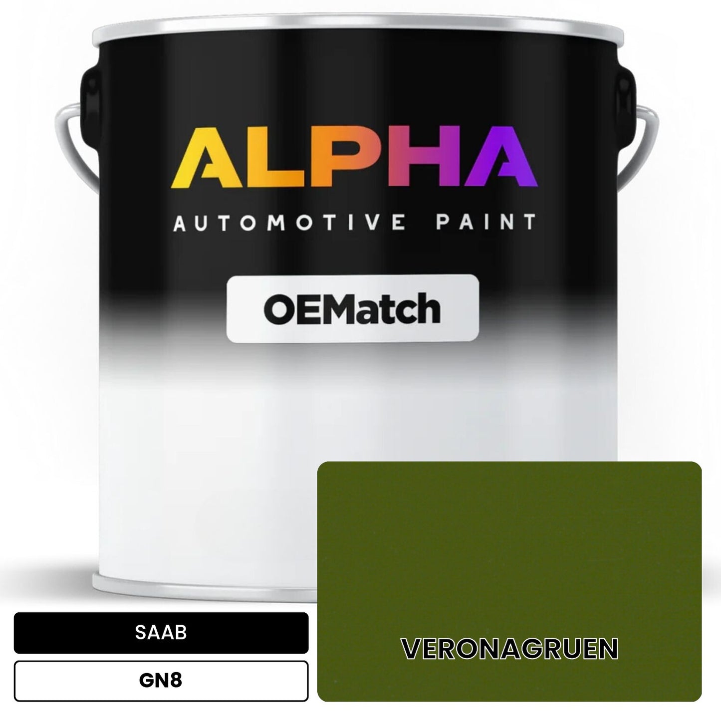 SAAB VERONAGRUEN GN8 OEMatch Basecoat