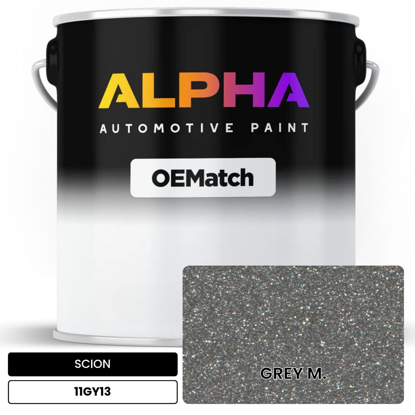 SCION GREY M. 11GY13 OEMatch Basecoat