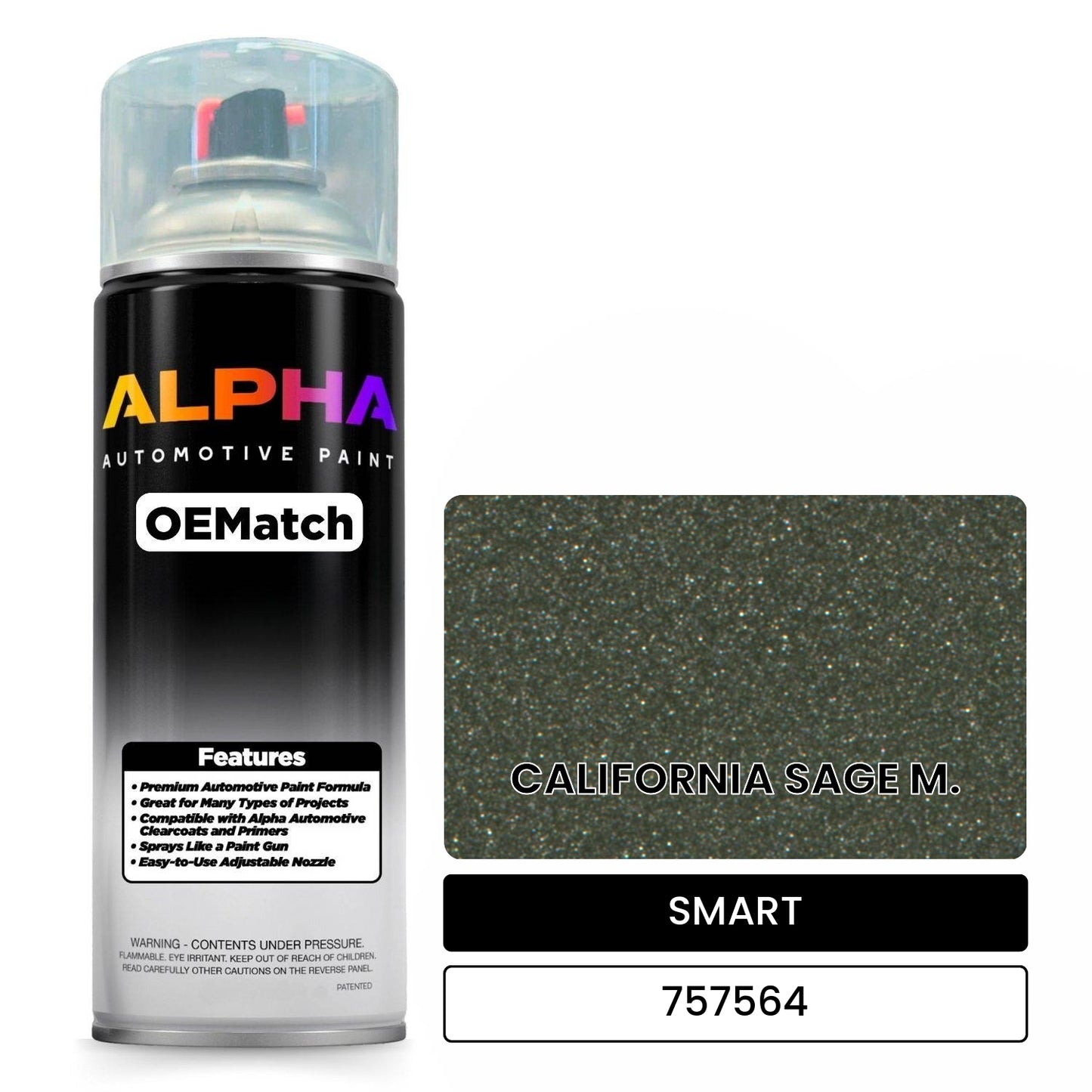 SMART CALIFORNIA SAGE M. 757564 OEMatch Spraycan