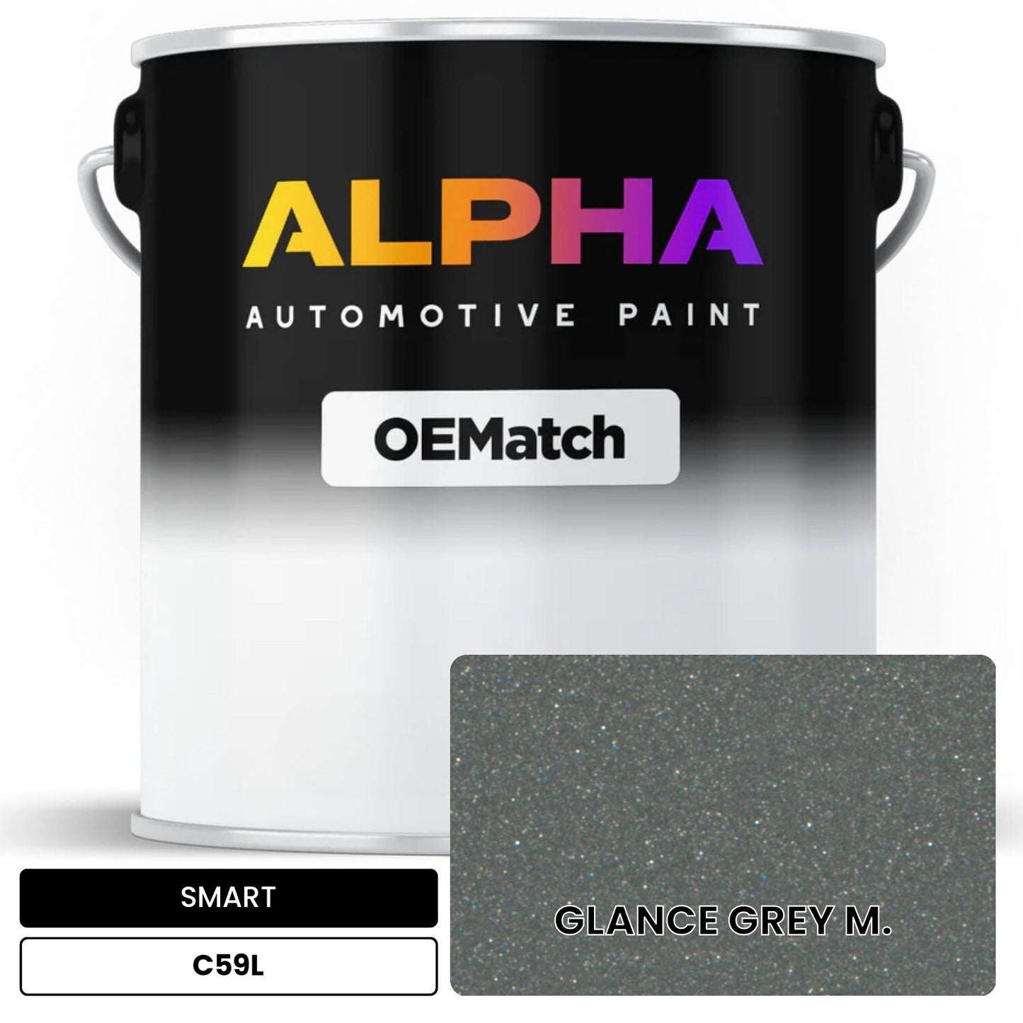 SMART GLANCE GREY M. C59L OEMatch Basecoat