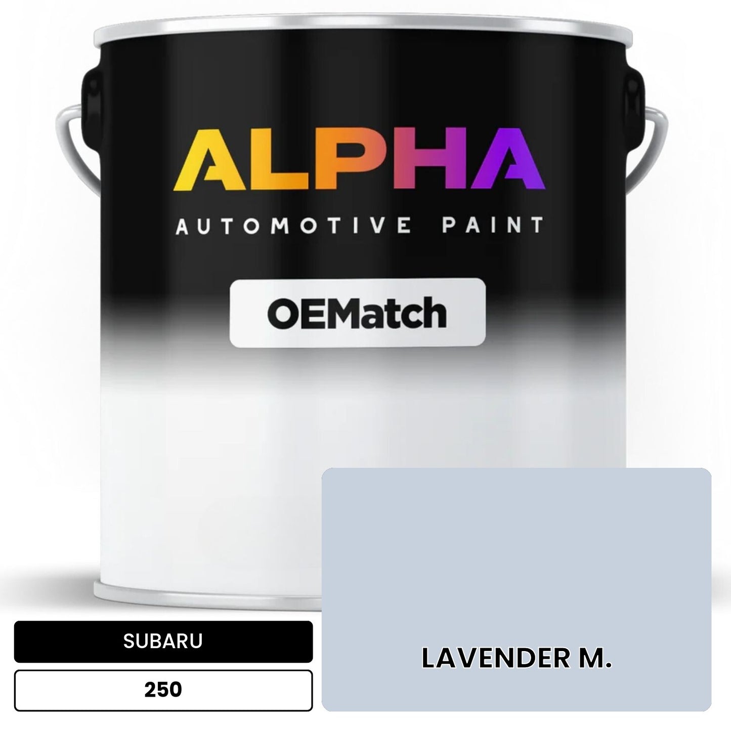 SUBARU LAVENDER M. 250 OEMatch Basecoat