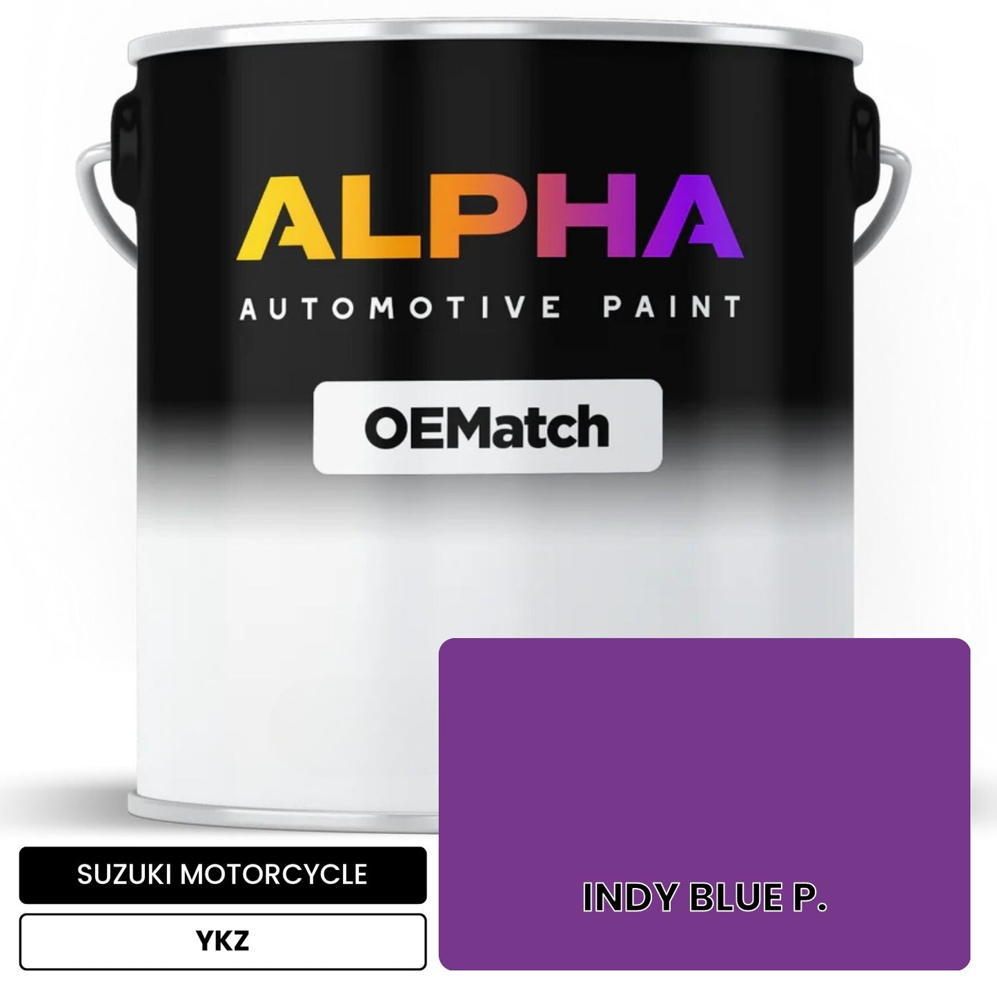 SUZUKI MOTORCYCLE INDY BLUE P. YKZ OEMatch Basecoat