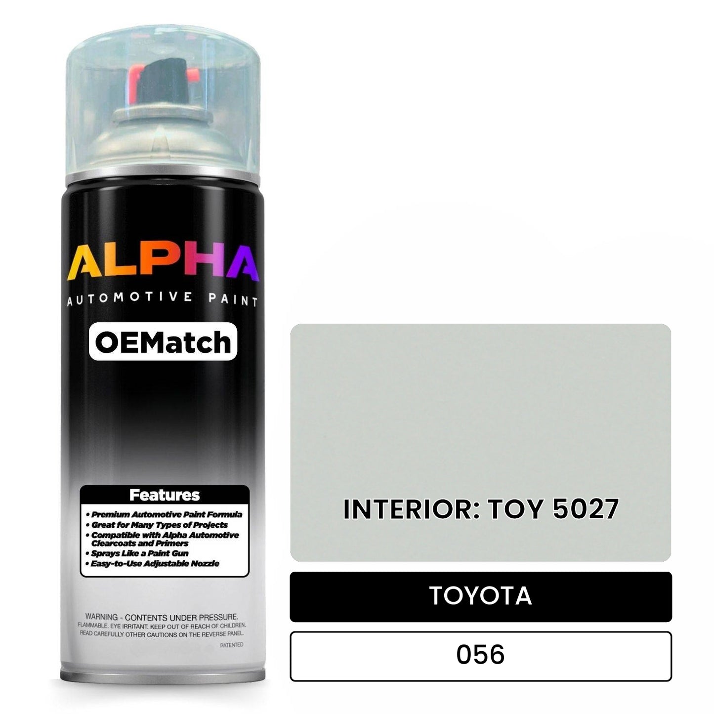 TOYOTA INTERIOR: TOY 5027 056 OEMatch Spraycan