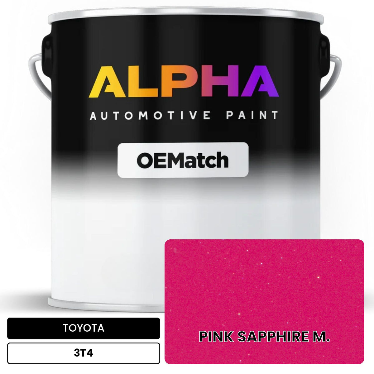 TOYOTA PINK SAPPHIRE M. 3T4 OEMatch Basecoat