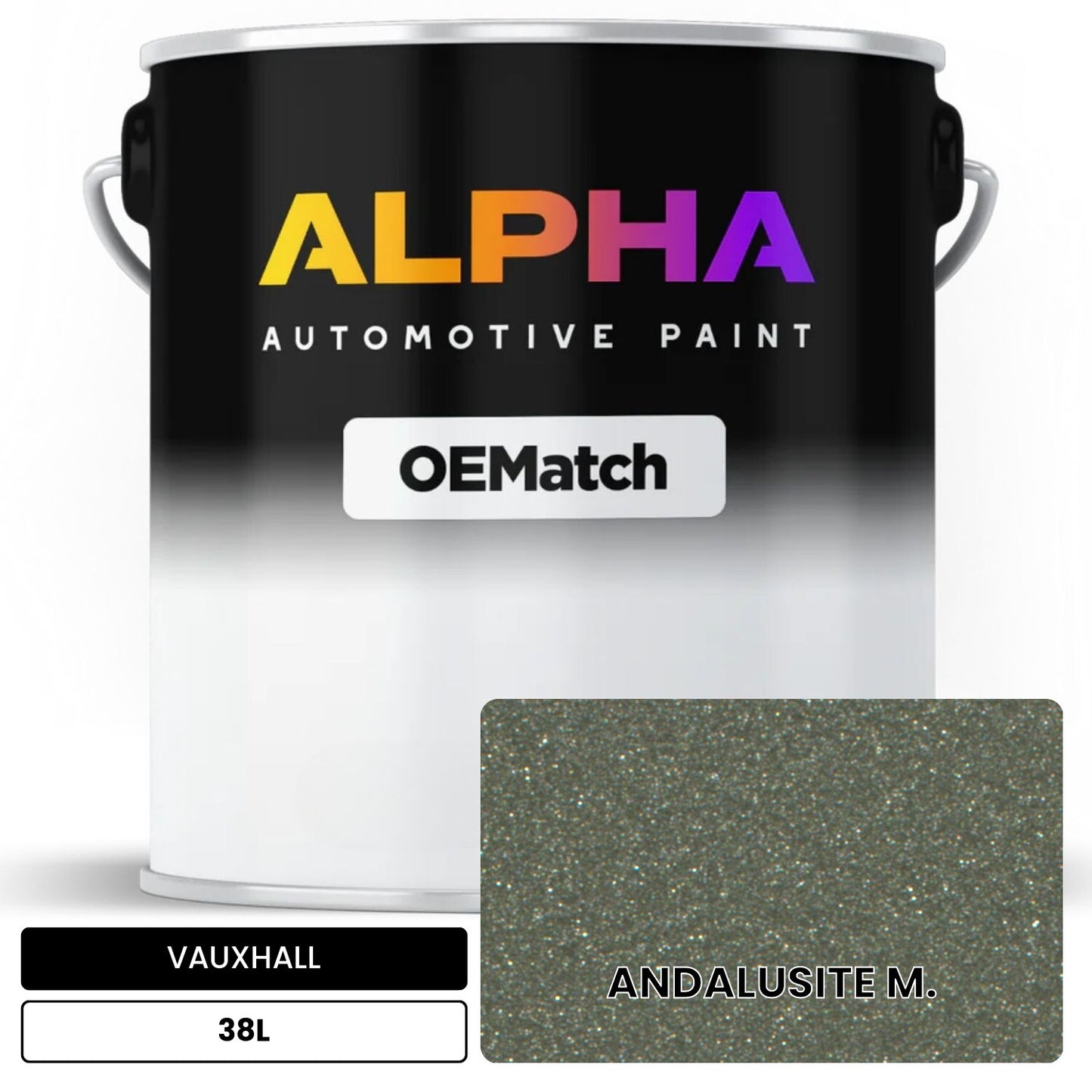VAUXHALL ANDALUSITE M. 38L OEMatch Basecoat