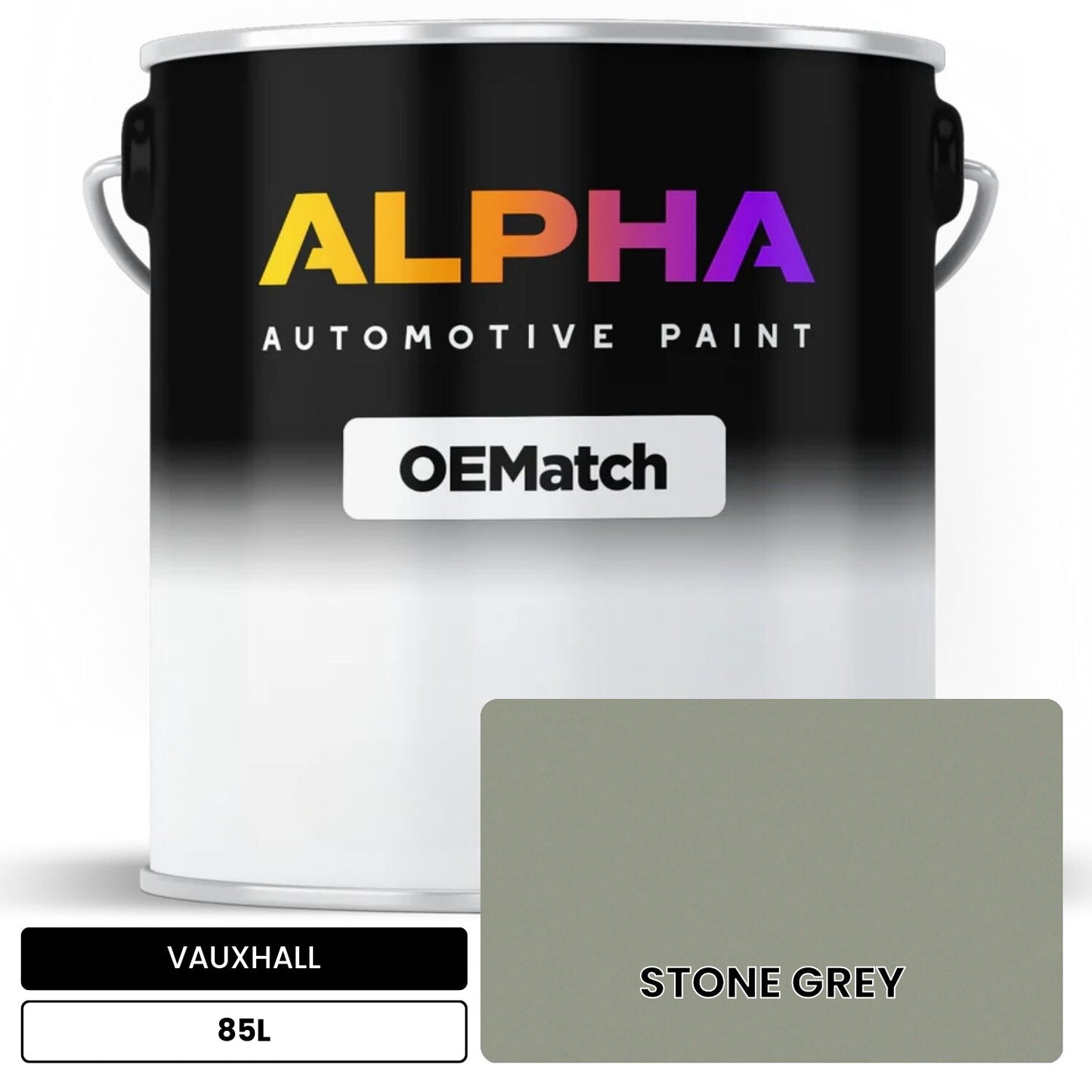 VAUXHALL STONE GREY 85L OEMatch Basecoat