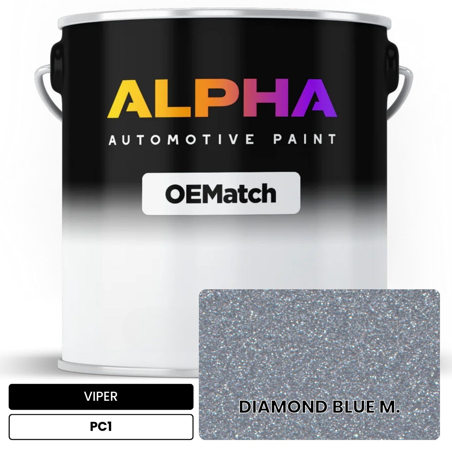 VIPER DIAMOND BLUE M. PC1 OEMatch Basecoat