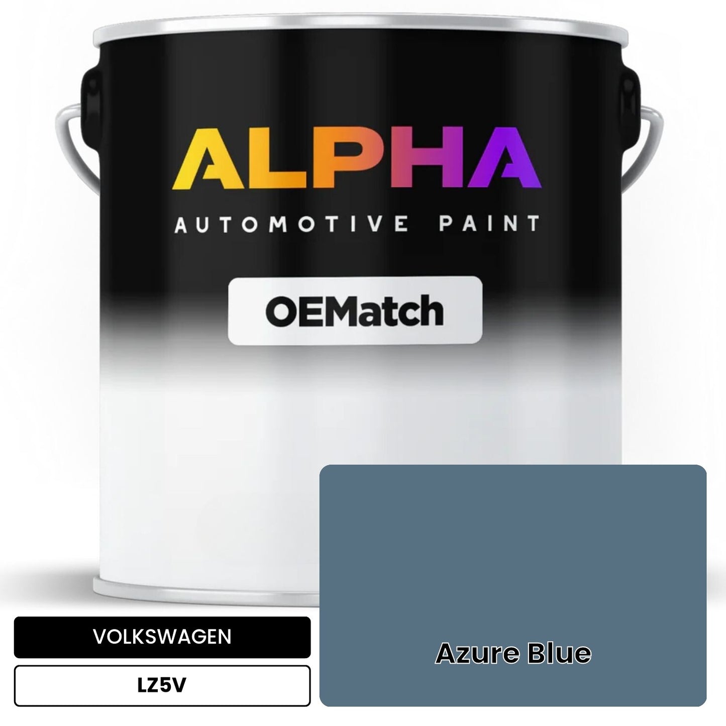 VOLKSWAGEN Azure Blue LZ5V OEMatch Basecoat
