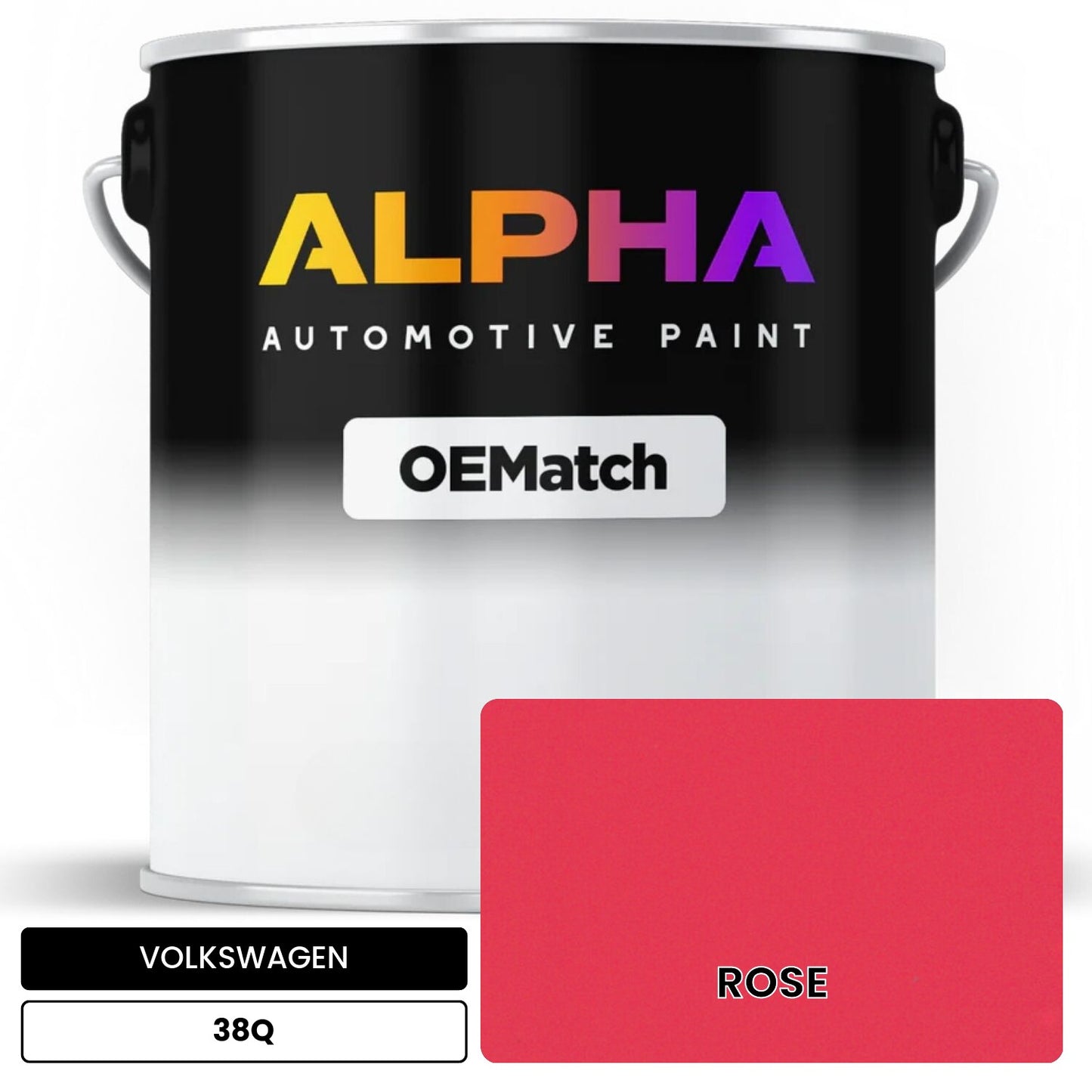 VOLKSWAGEN Rose 38Q OEMatch Basecoat