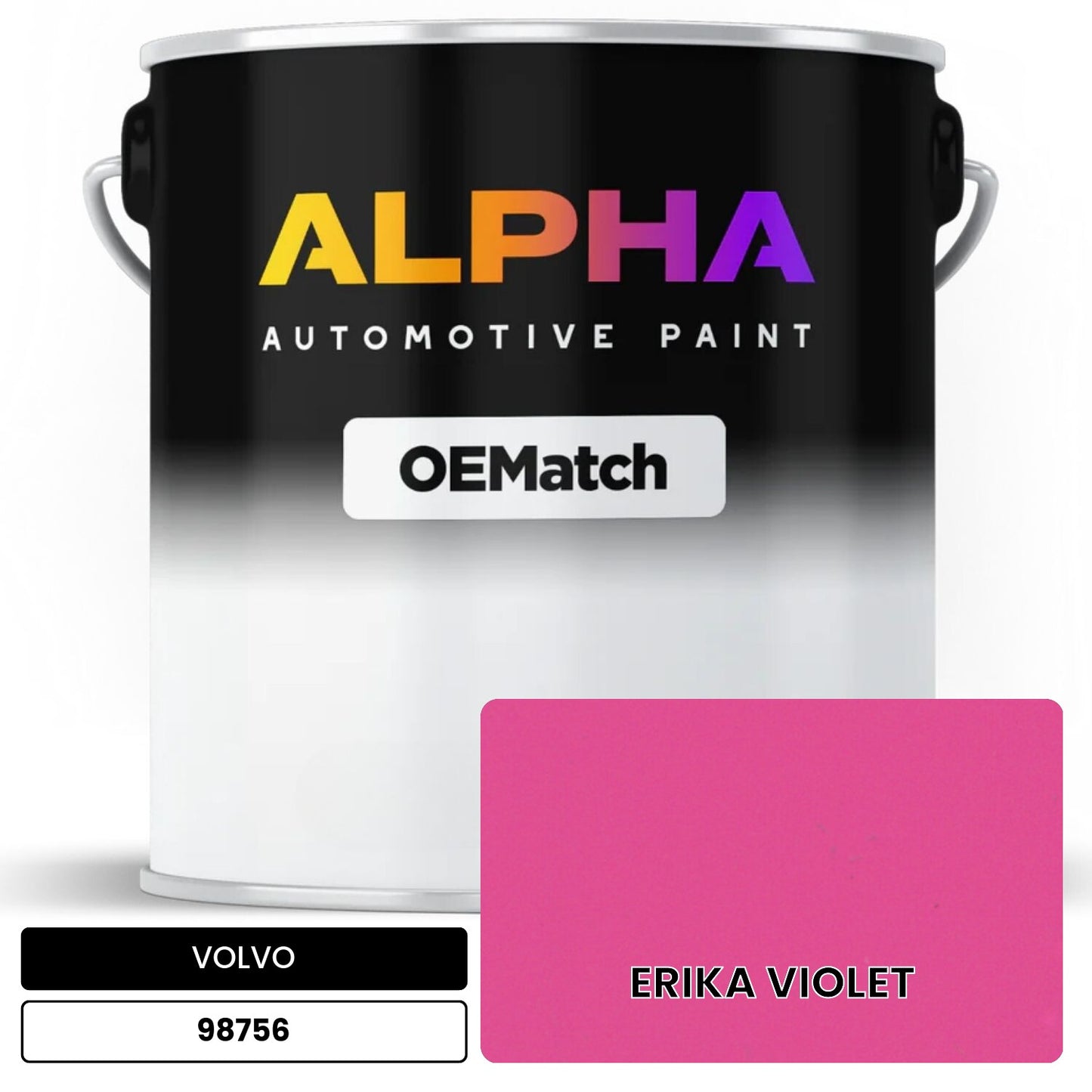 VOLVO ERIKA VIOLET 98756 OEMatch Basecoat