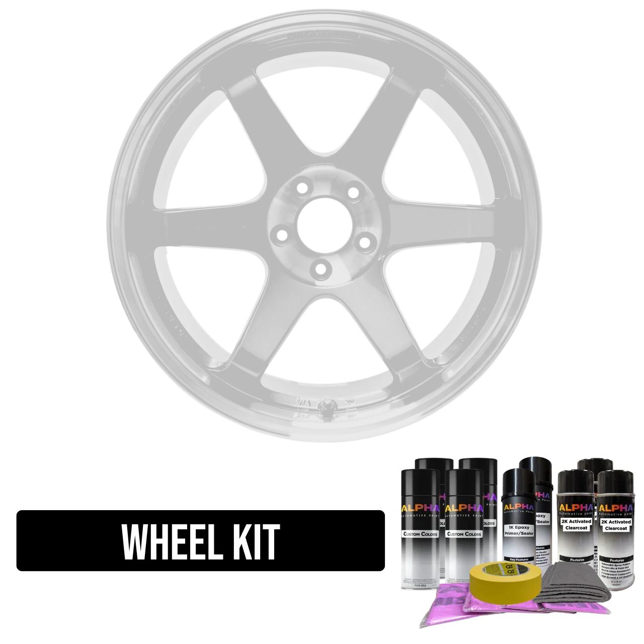 Austin Rover Wheel Paint Kits