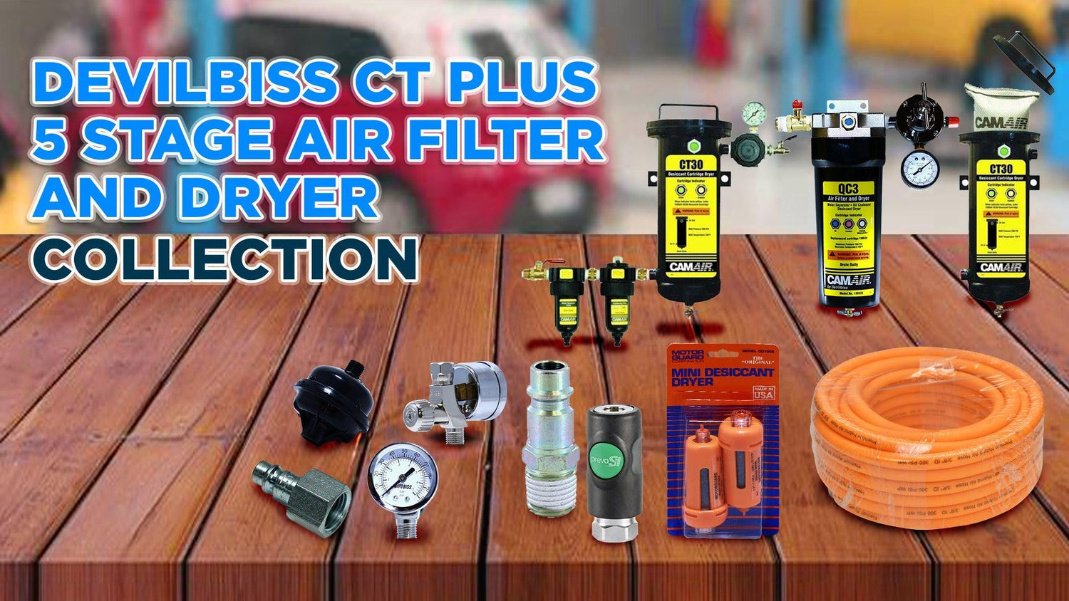 Air Supply, Filters, Regulators & Dryers - The Spray Source
