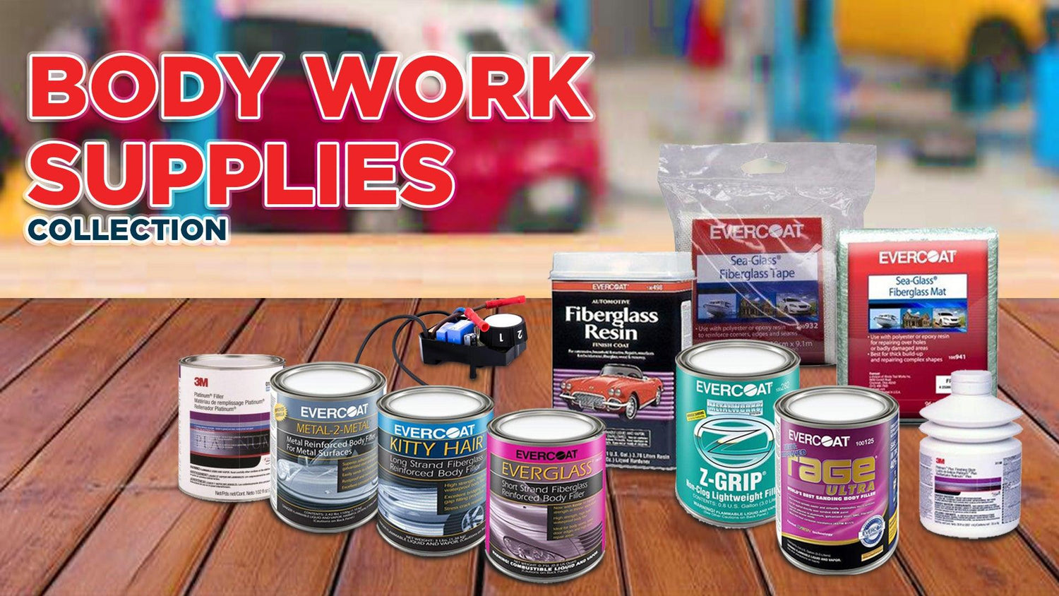 Body Work Supplies - The Spray Source