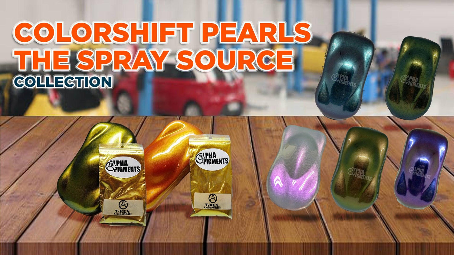 Colorshift Dry Pearl Pigments - The Spray Source