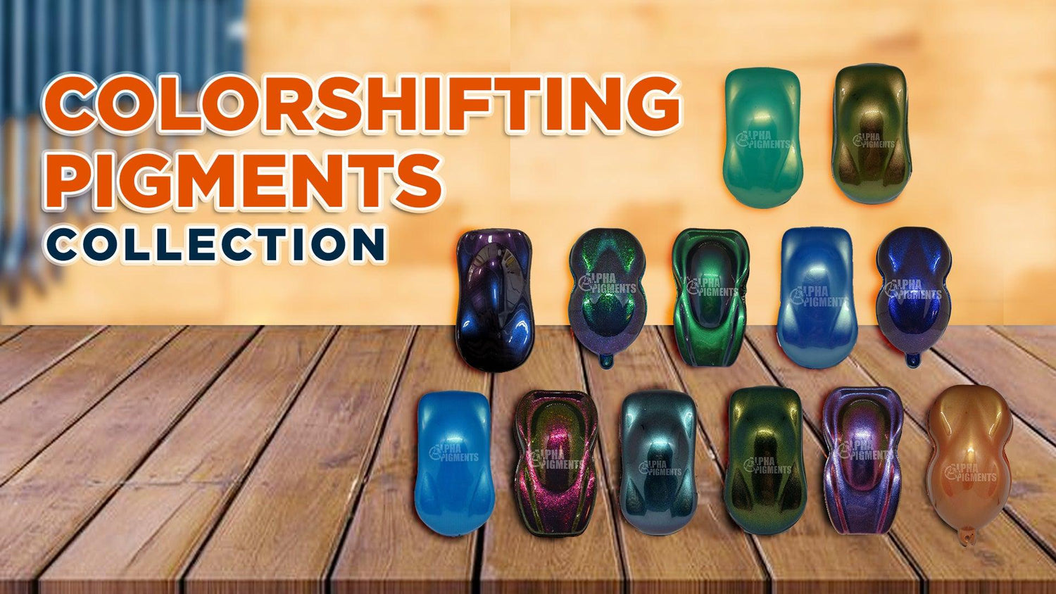 Colorshifting Dry Pearl Pigments - The Spray Source