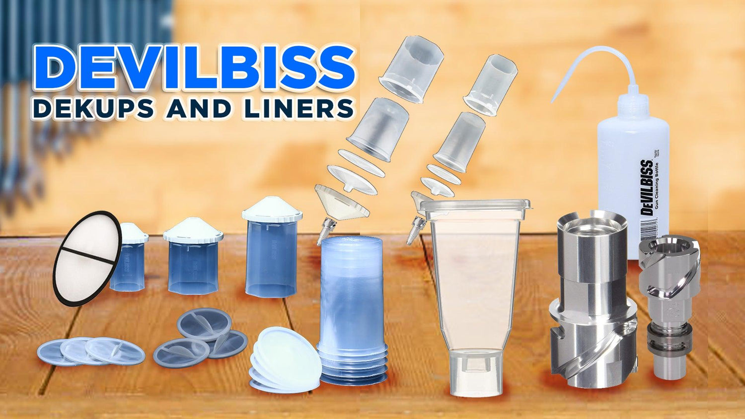 Dekups Liners, Cups, & Adapters - The Spray Source