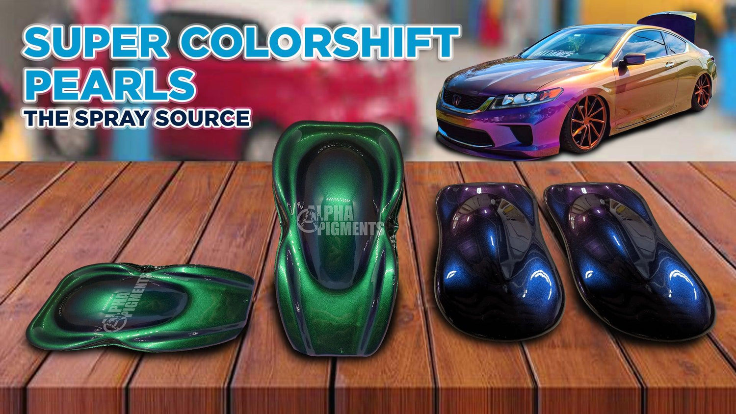 Super Colorshift Dry Pearl Pigments - The Spray Source