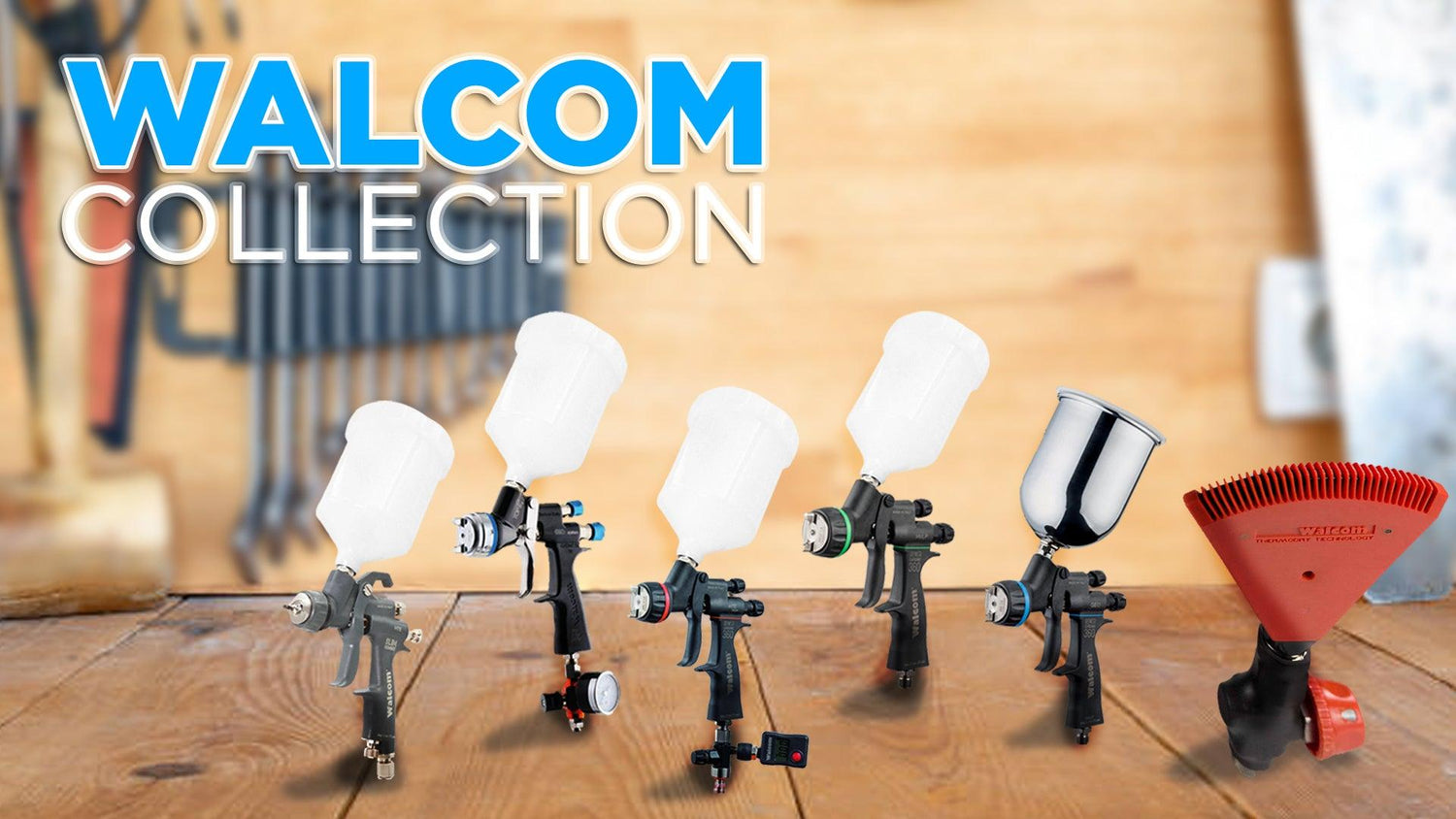 Walcom Paint Spray Guns - The Spray Source
