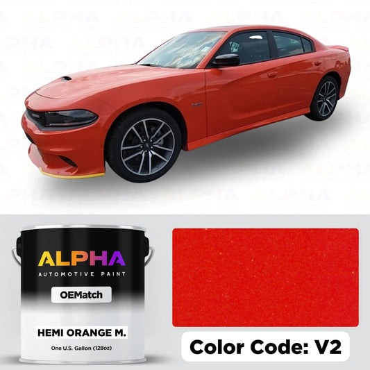 Dodge Hemi Orange Metallic V2 | OEMatch Basecoat