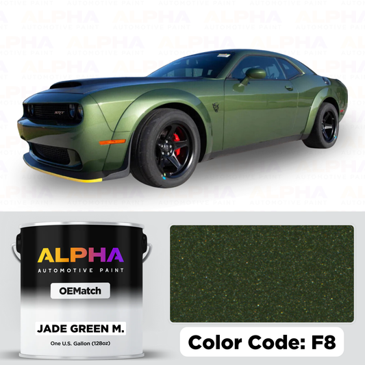 Dodge Jade Green Metallic F8 | OEMatch Basecoat