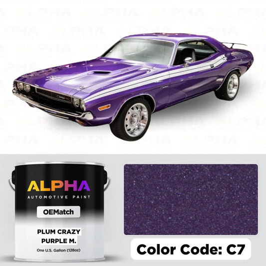 Dodge Plum Crazy Purple M. C7 | OEMatch Basecoat