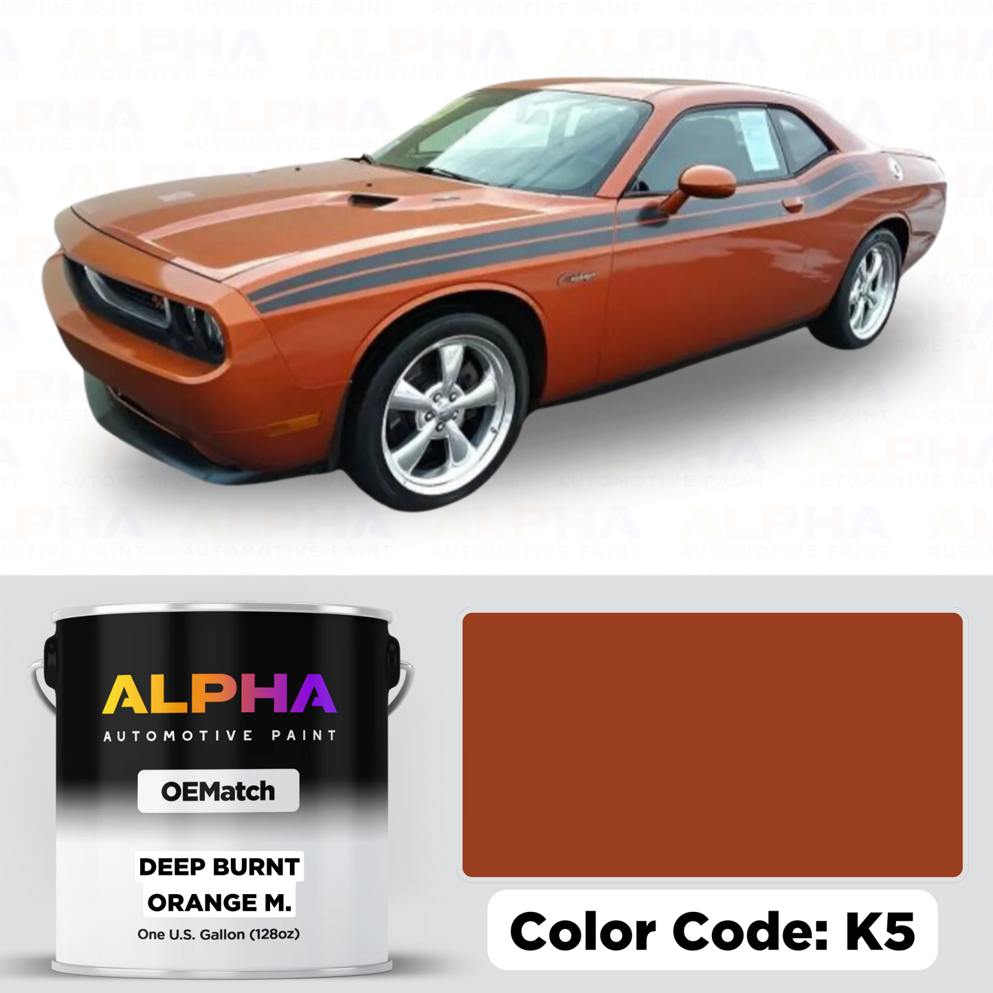 Dodge/Plymouth Deep Burnt Orange Metallic K5 | OEMatch Basecoat