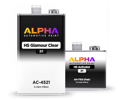 HS Glamour Clearcoat AC-4521 Kit | Alpha Automotive Paint