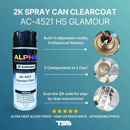 2k HS Spray Can Clearcoat
