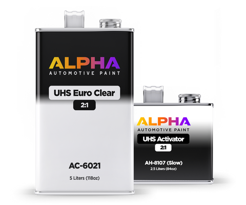 UHS Euro Clearcoat AC-6021 Kit | Alpha Automotive Paint