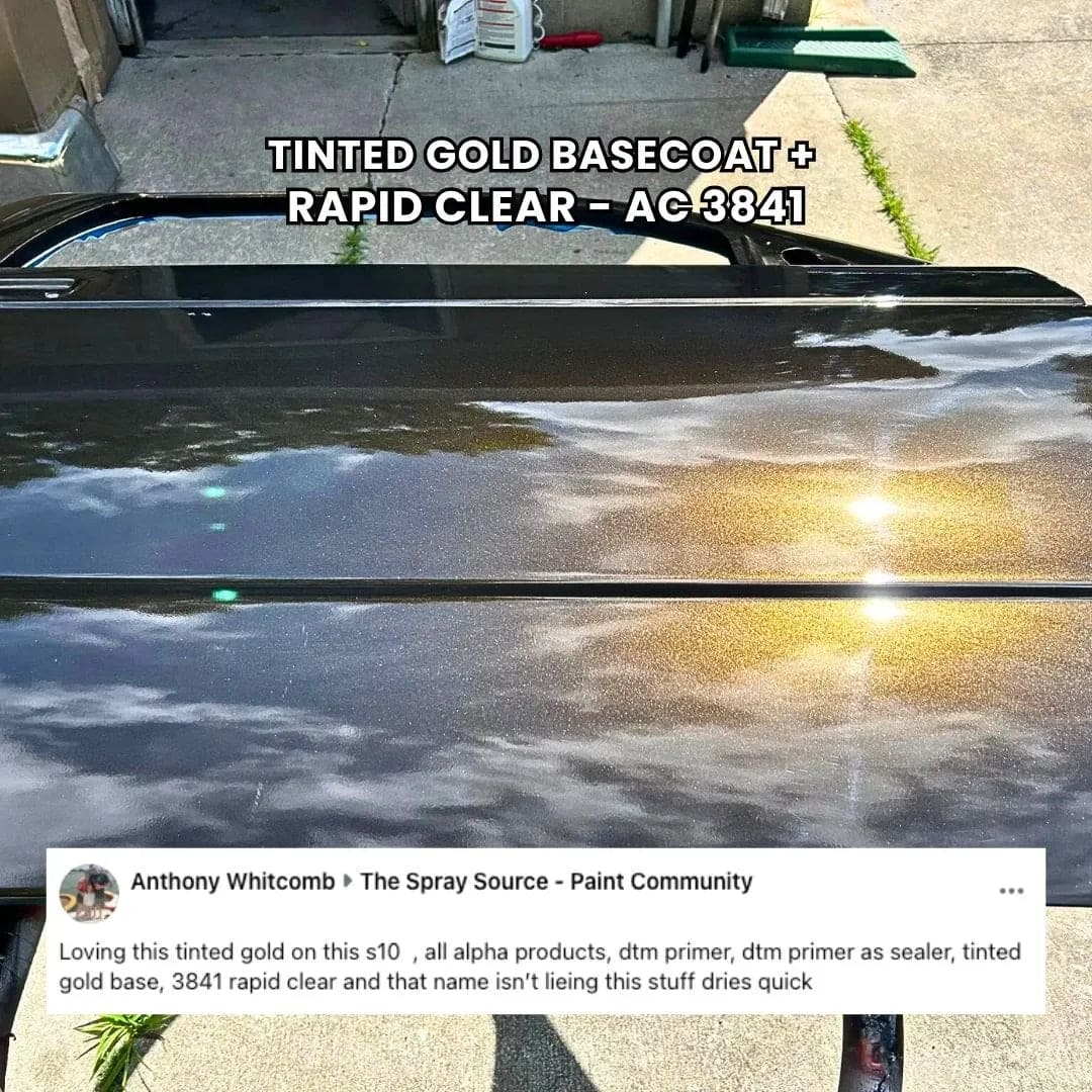 Tinted Gold Spray Can