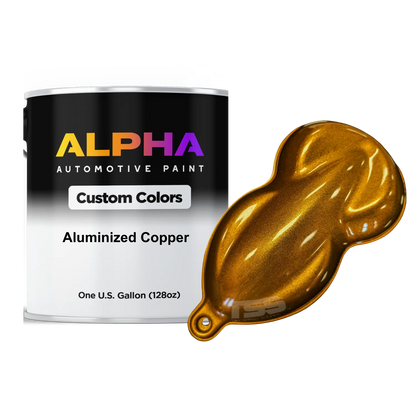 Aluminized Copper Paint Basecoat Midcoat