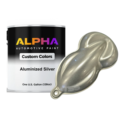 Aluminized Silver Paint Basecoat Midcoat